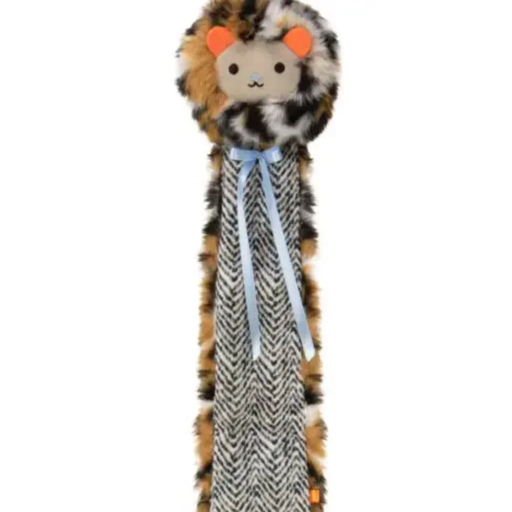 NWT ~ Instincts Looney Lion Heart HappyNip Electronic Sound Cat Toy w/ 2g Catnip